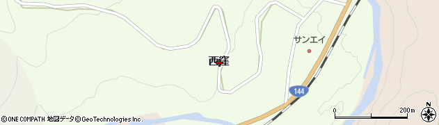 群馬県吾妻郡嬬恋村西窪周辺の地図