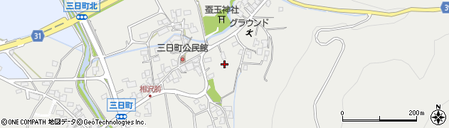 長野県大町市大町529周辺の地図
