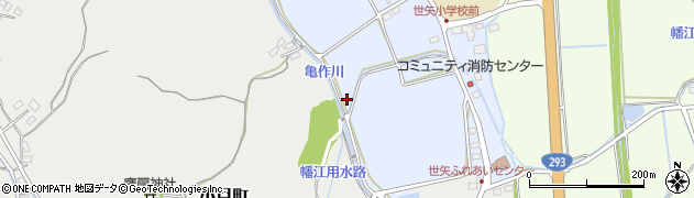 茨城県常陸太田市亀作町580周辺の地図