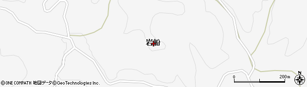 茨城県東茨城郡城里町岩船周辺の地図