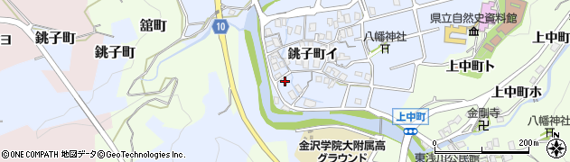石川県金沢市銚子町イ108周辺の地図