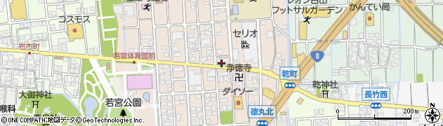 北陸綜合警備保障株式会社　松任営業所周辺の地図