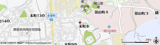 石川県金沢市末町（ホ）周辺の地図
