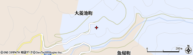 石川県金沢市大菱池町（イ）周辺の地図