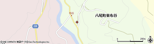 富山県富山市八尾町東布谷1480周辺の地図