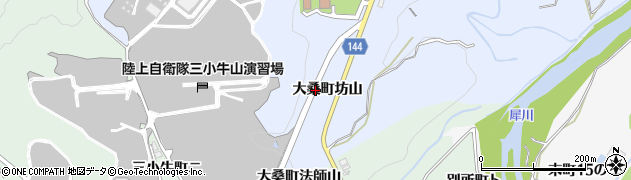 石川県金沢市大桑町（坊山）周辺の地図