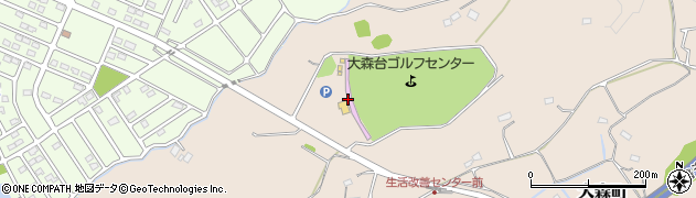 大森台ゴルフセンター周辺の地図