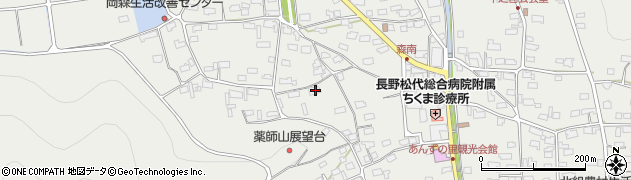 長野県千曲市森1301周辺の地図