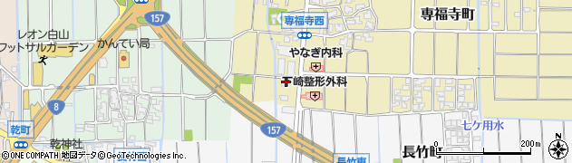 はくさん信用金庫松任南支店周辺の地図