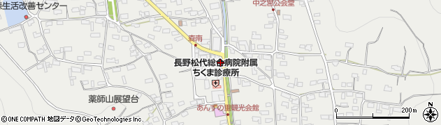 長野県千曲市森1347周辺の地図