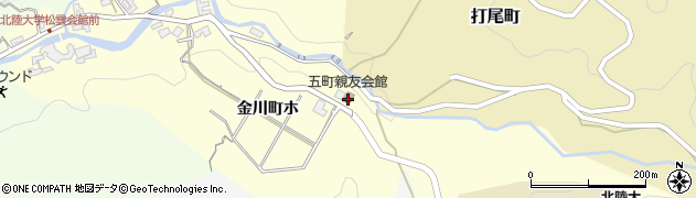 石川県金沢市金川町（ハ）周辺の地図