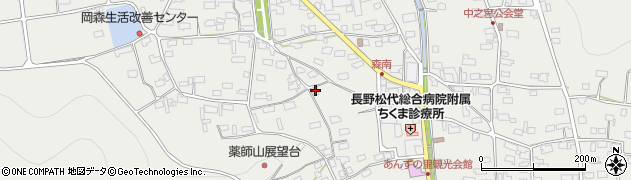 長野県千曲市森1367周辺の地図