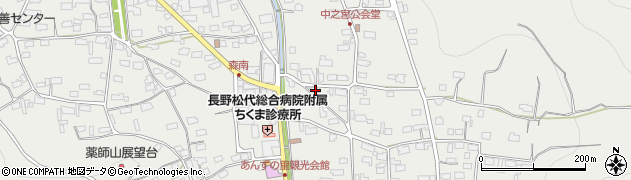 長野県千曲市森2362周辺の地図