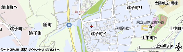 石川県金沢市銚子町イ59周辺の地図