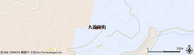 石川県金沢市大菱池町周辺の地図