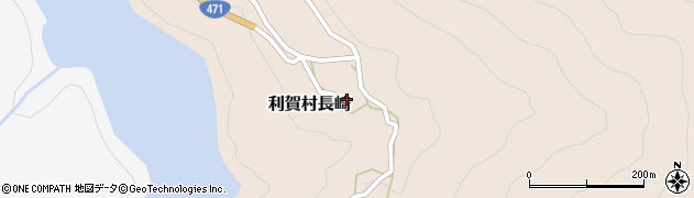 庄川峡　長崎温泉おかべ周辺の地図
