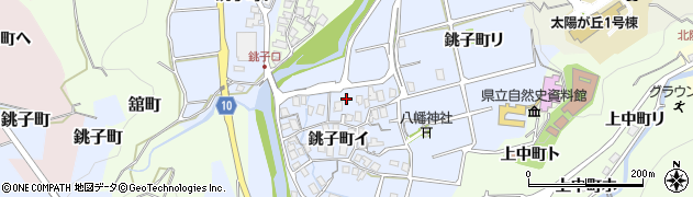 石川県金沢市銚子町イ65周辺の地図