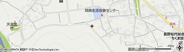 長野県千曲市森2993周辺の地図