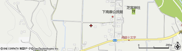 栃木県鹿沼市下南摩町周辺の地図