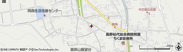 長野県千曲市森1365周辺の地図