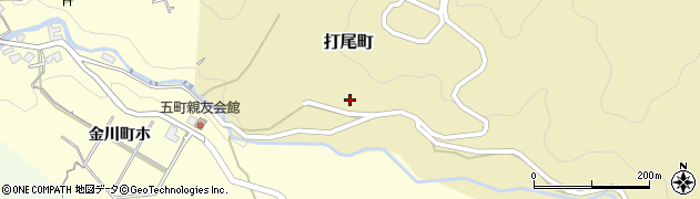 石川県金沢市打尾町（甲）周辺の地図