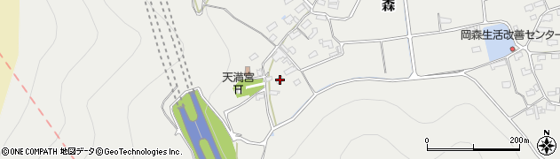長野県千曲市森976周辺の地図