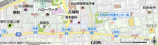 信誠寺周辺の地図