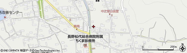 長野県千曲市森2405周辺の地図