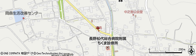 長野県千曲市森1334周辺の地図