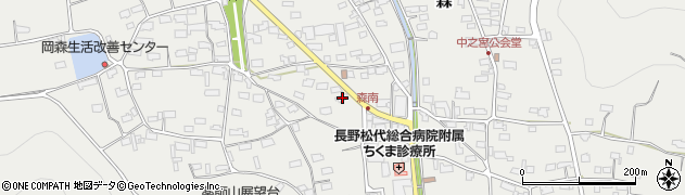 長野県千曲市森1335周辺の地図