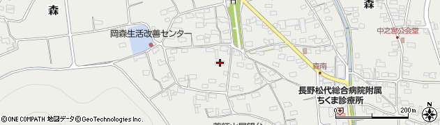 長野県千曲市森1264周辺の地図