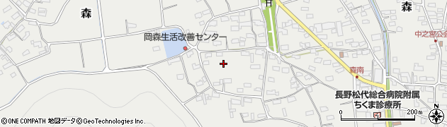 長野県千曲市森1232周辺の地図