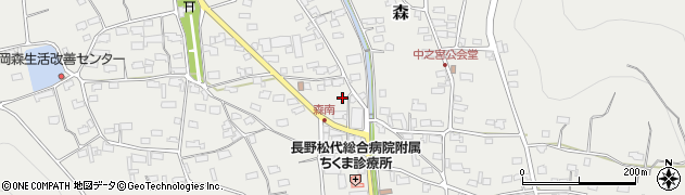 長野県千曲市森1332周辺の地図