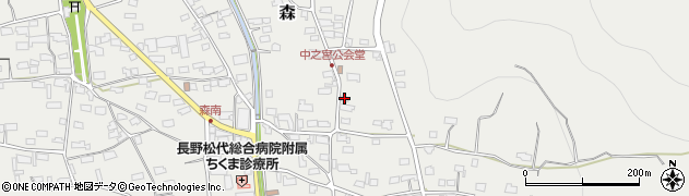 長野県千曲市森2429周辺の地図