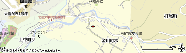 石川県金沢市金川町周辺の地図