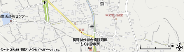 長野県千曲市森1331周辺の地図