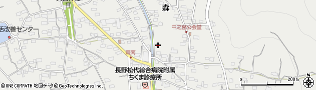 長野県千曲市森2408周辺の地図