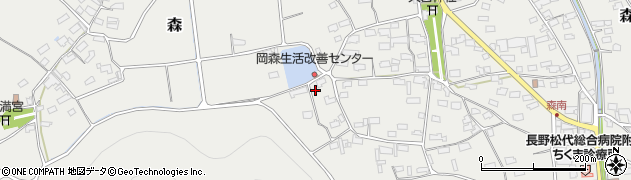 長野県千曲市森1235周辺の地図