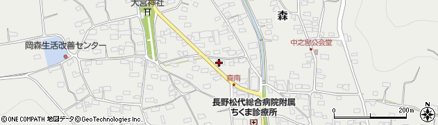 長野県千曲市森1324周辺の地図