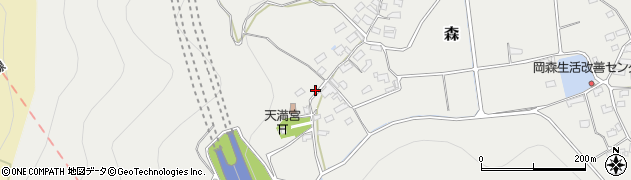 長野県千曲市森940周辺の地図