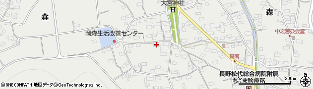 長野県千曲市森1230周辺の地図