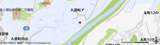石川県金沢市大桑町上川原周辺の地図