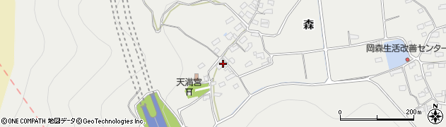 長野県千曲市森978周辺の地図