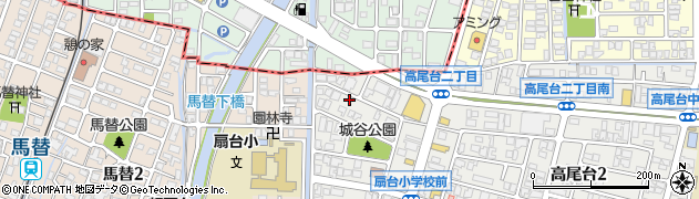 石川県金沢市高尾台4丁目周辺の地図
