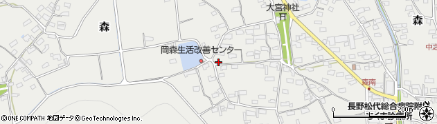 長野県千曲市森1075周辺の地図