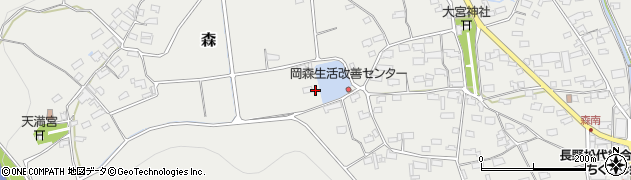 長野県千曲市森1028周辺の地図