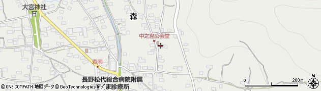 長野県千曲市森2427周辺の地図