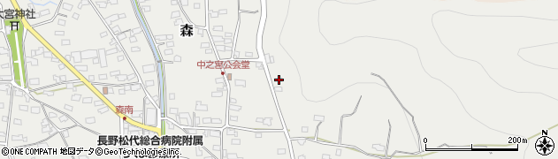 長野県千曲市森2446周辺の地図