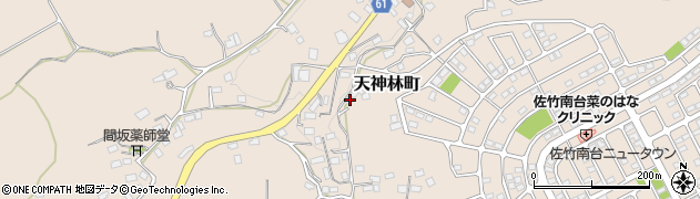 茨城県常陸太田市天神林町1505周辺の地図