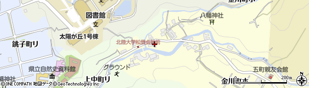 石川県金沢市金川町イ125周辺の地図